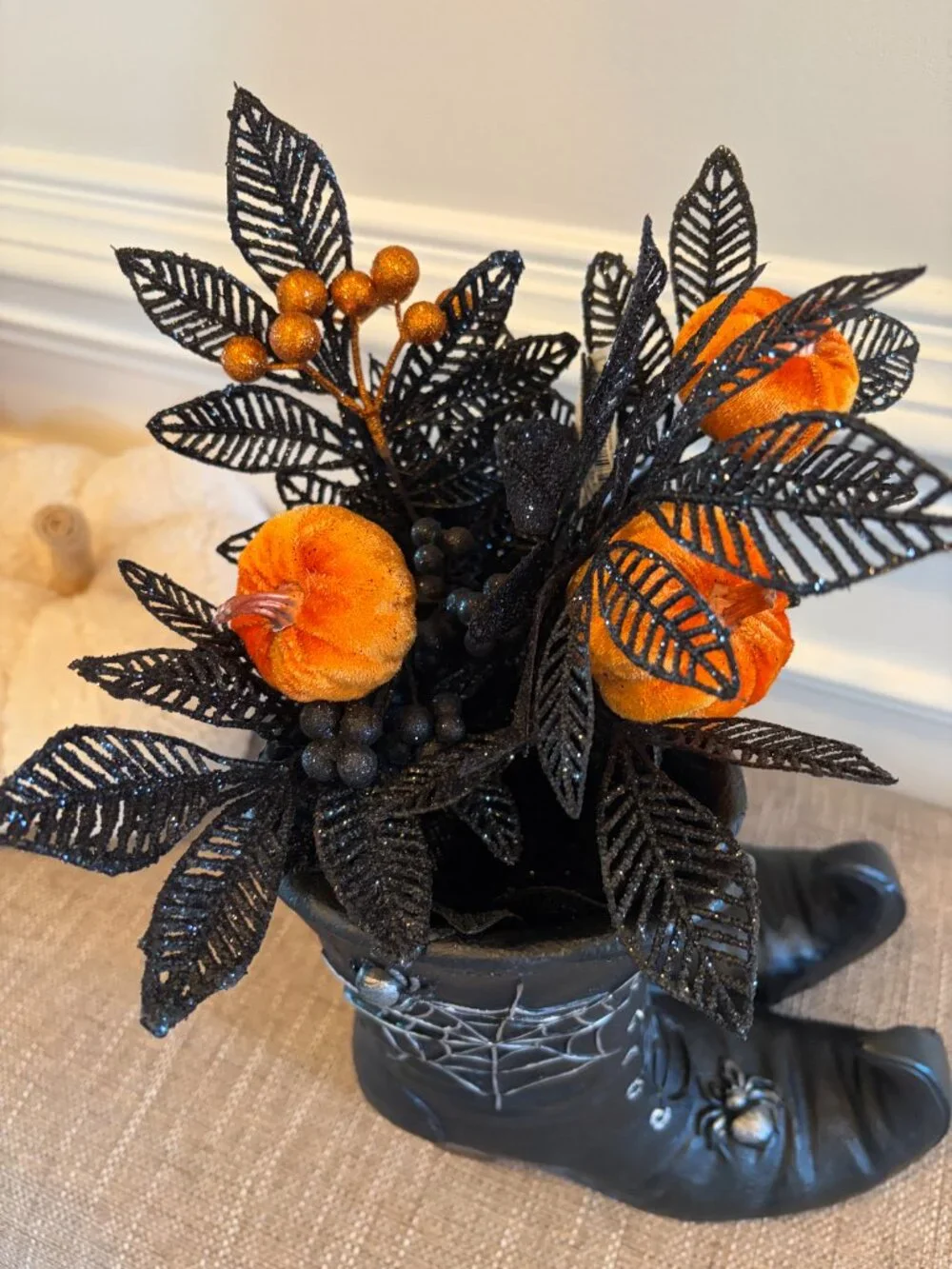 Joann's Place & Time Witch Boots Planter